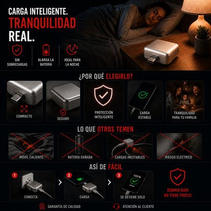 Seguria™ Protector de Carga Nocturna
